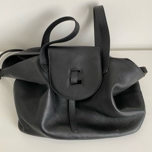 Meli Melo Black Leather Handbag
